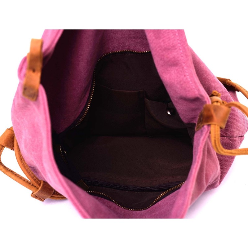 Женская сумка Air через плечо розовая - 7 фото