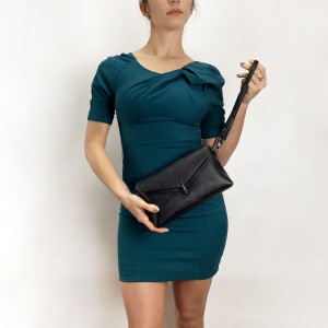 Жіночий клатч Emma чорний