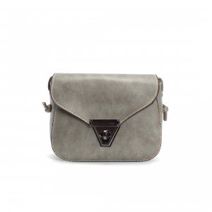 Женская сумка-клатч Jane серая