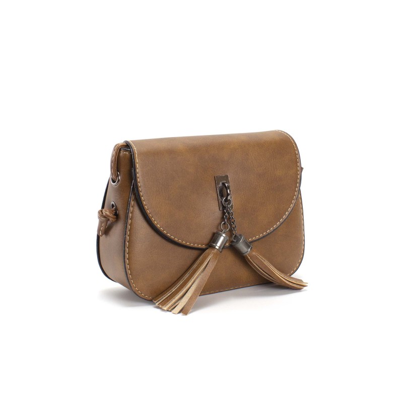 Женская сумка-клатч Anita светло-коричневая - 1 фото