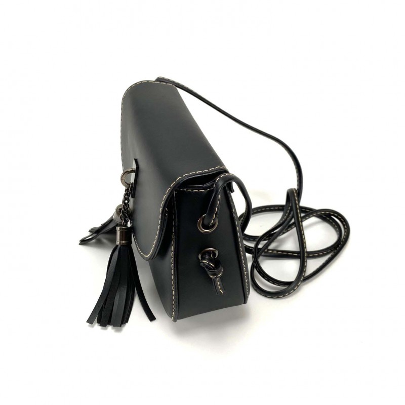 Женская сумка-клатч Anita черная - 8 фото