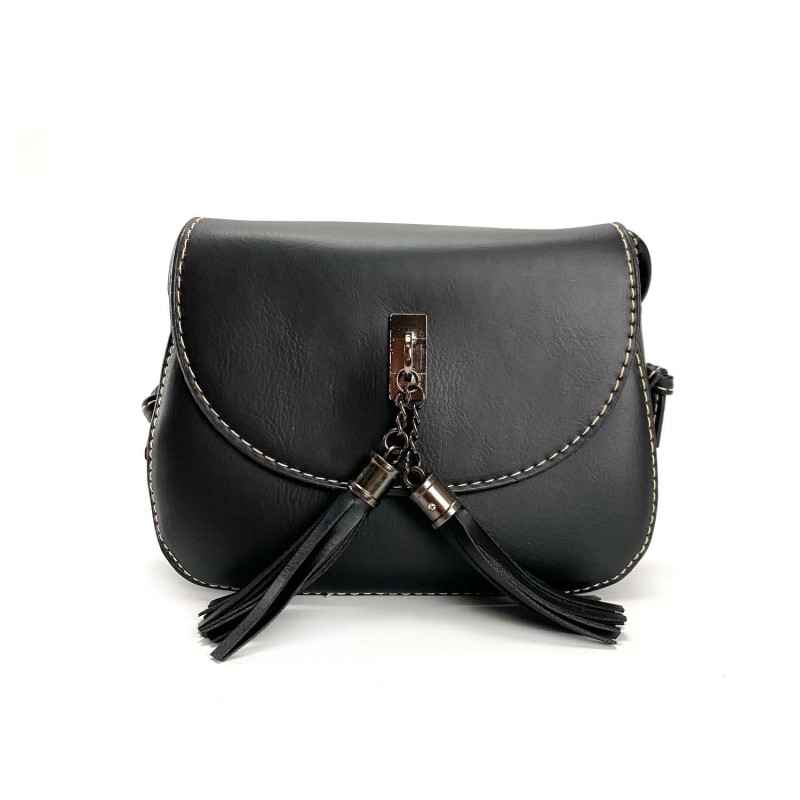 Женская сумка-клатч Anita черная - 9 фото