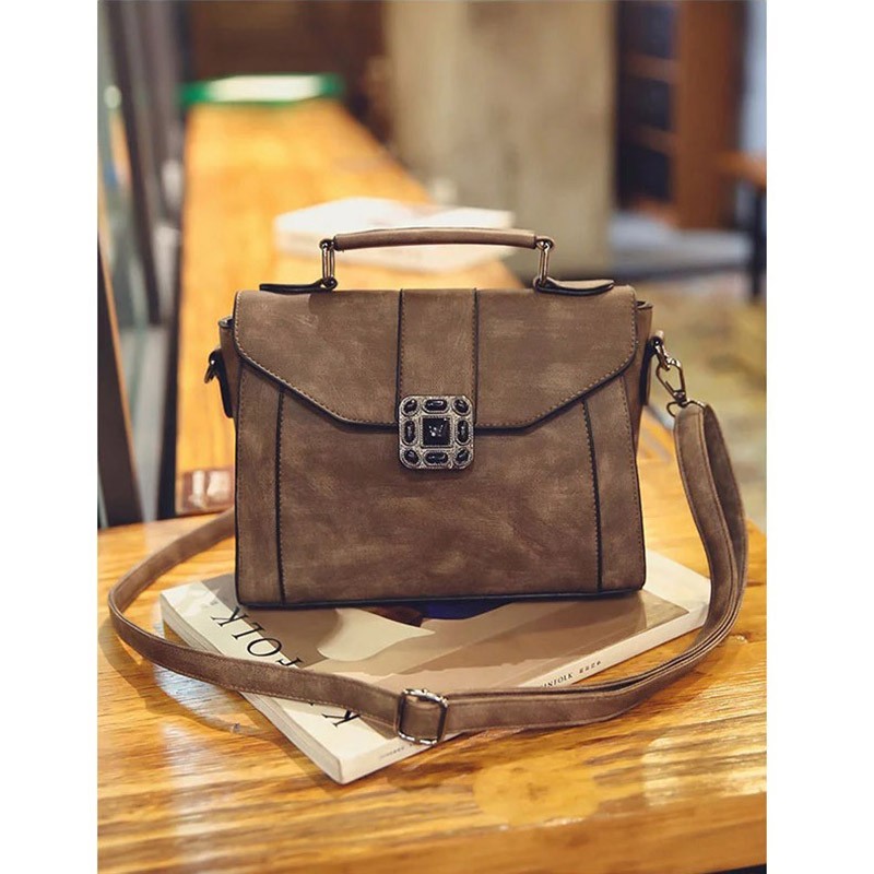 Женская сумочка-клатч Teresa светло-коричневая - 2 фото