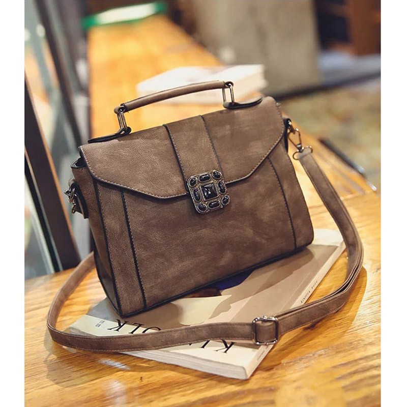 Женская сумочка-клатч Teresa светло-коричневая - 3 фото