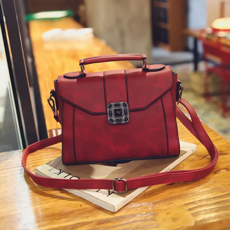 Женская сумочка-клатч Teresa красная - 1 фото