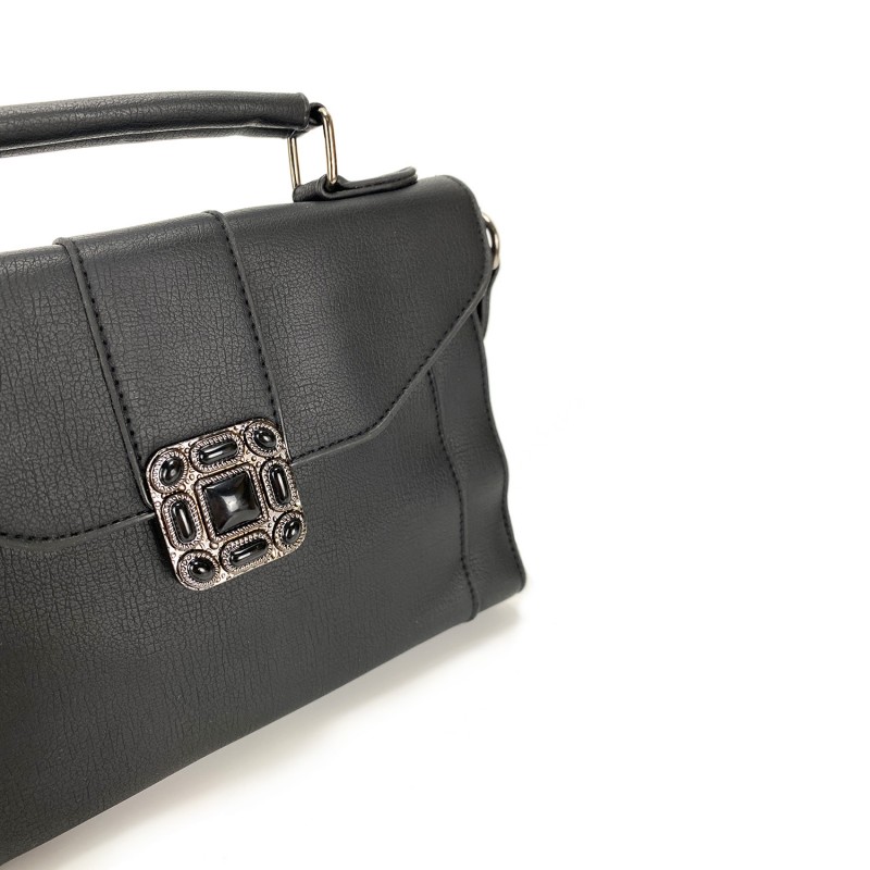 Женская сумочка-клатч Teresa черная - 8 фото