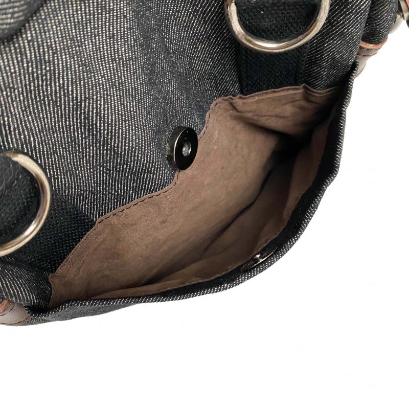 Мужская сумка барсетка Daniel через плечо графит - 10 фото