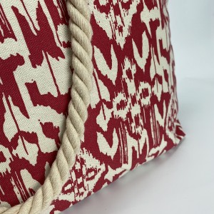 Сумка пляжная Rubin красная