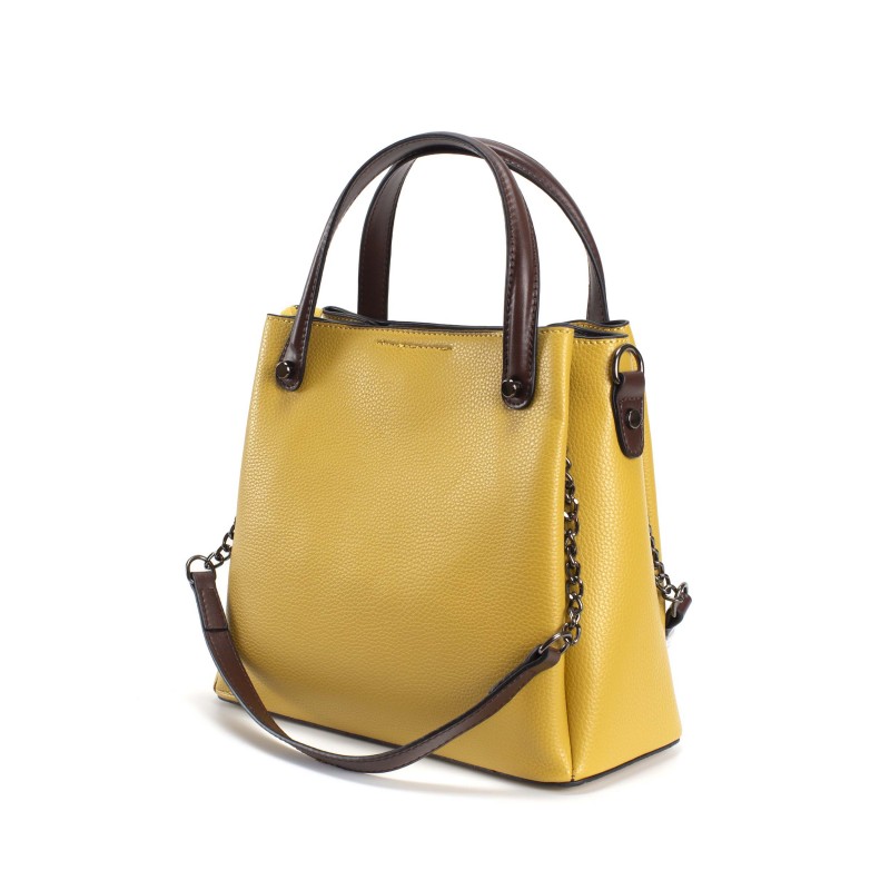 Женская сумка Emily желтая - 3 фото