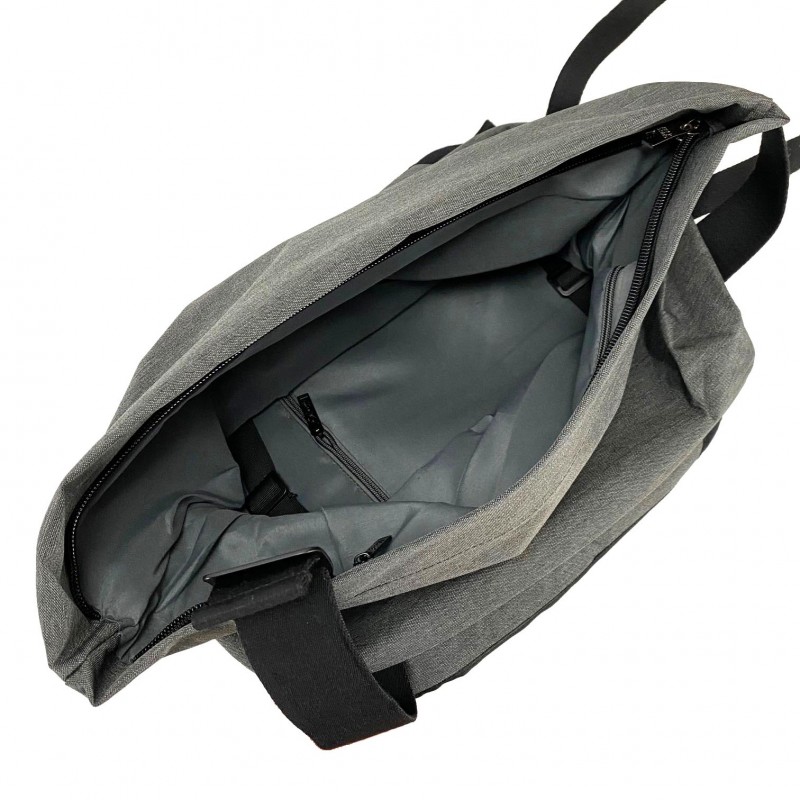 Мужской рюкзак Mackar Power серый - 10 фото