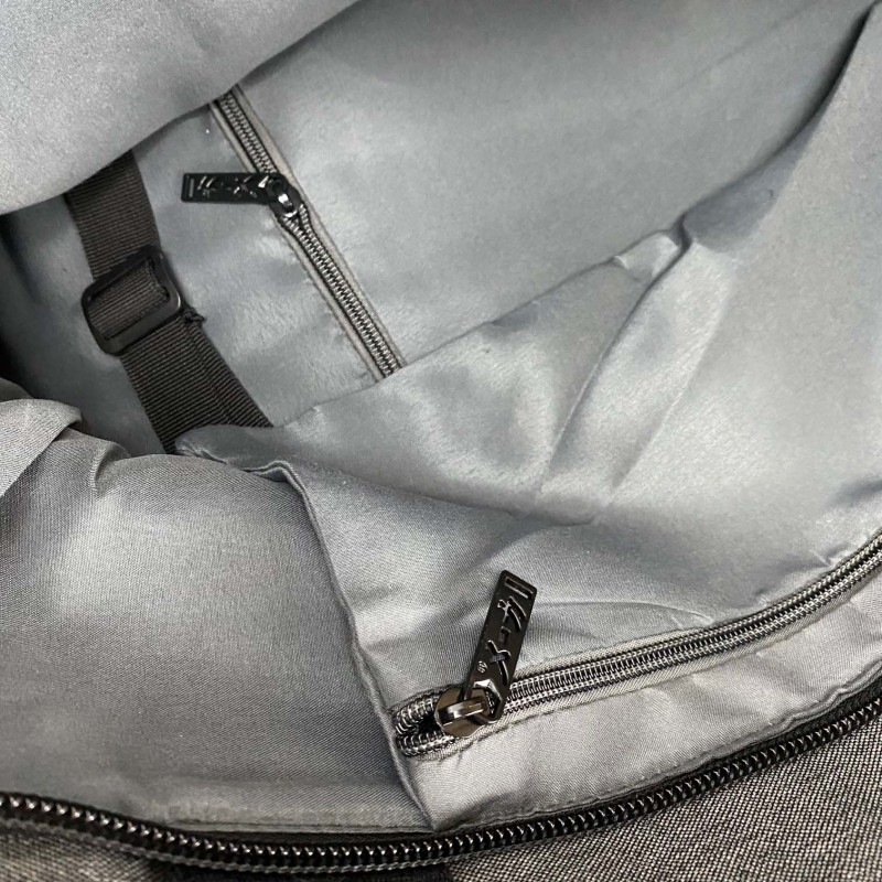 Мужской рюкзак Mackar Power серый - 11 фото