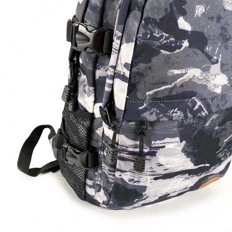 Рюкзак дорожный Military серый камуфляж - 10 фото