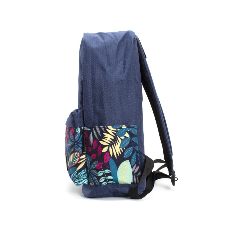 Женский рюкзак Leaves синий - 2 фото