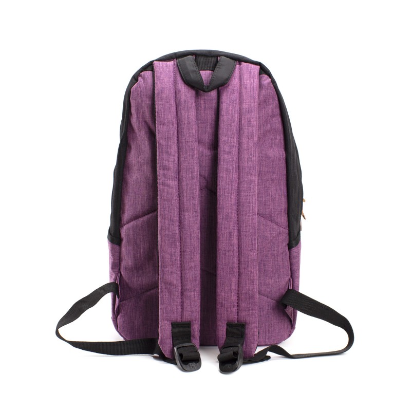 Жіночий рюкзак Fashion чорно-бузковий - 3 фото