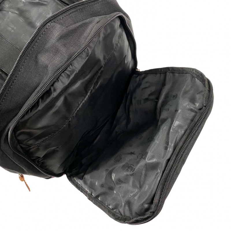 Жіночий рюкзак Fashion чорно-бузковий - 5 фото