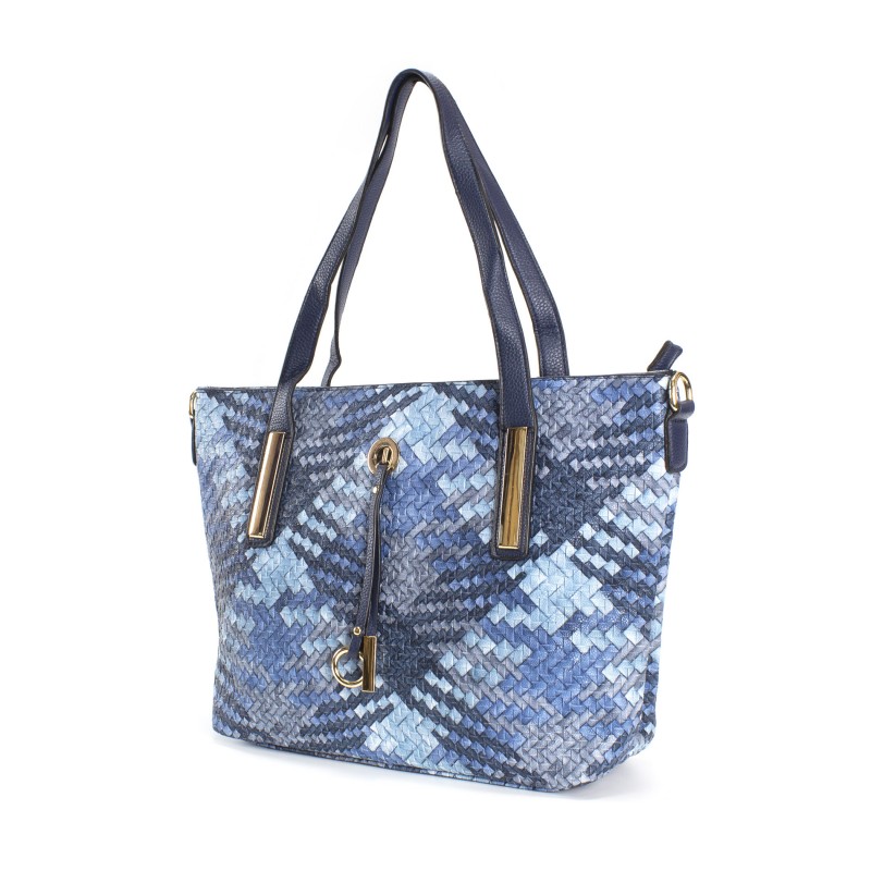 Женская сумка Sylvia синяя - 1 фото