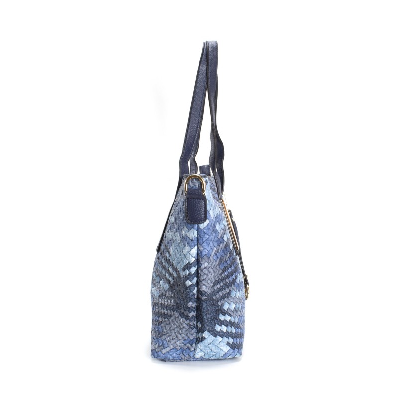 Женская сумка Sylvia синяя - 2 фото