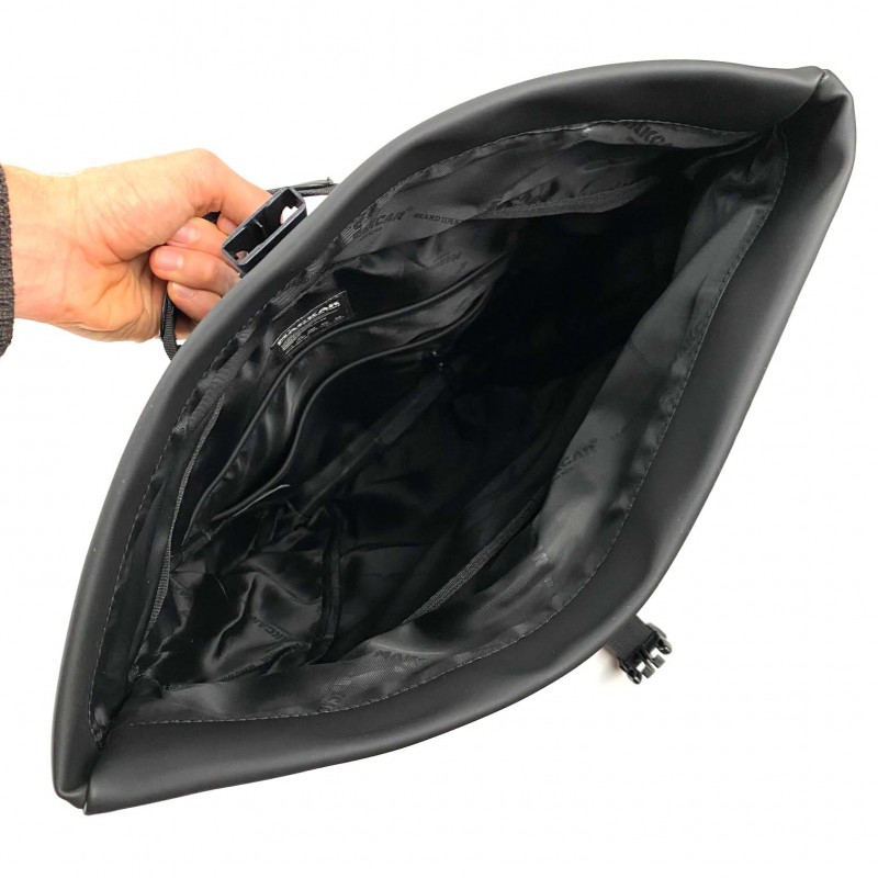 Чоловічий рюкзак Mackar City чорний - 10 фото