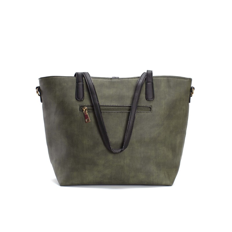 Женская сумка Joanna зеленая - 6 фото