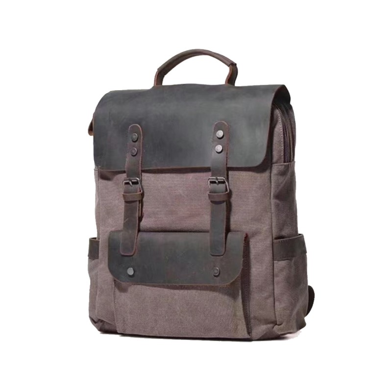 Чоловічий міський рюкзак Nicholas коричневий - 2 фото