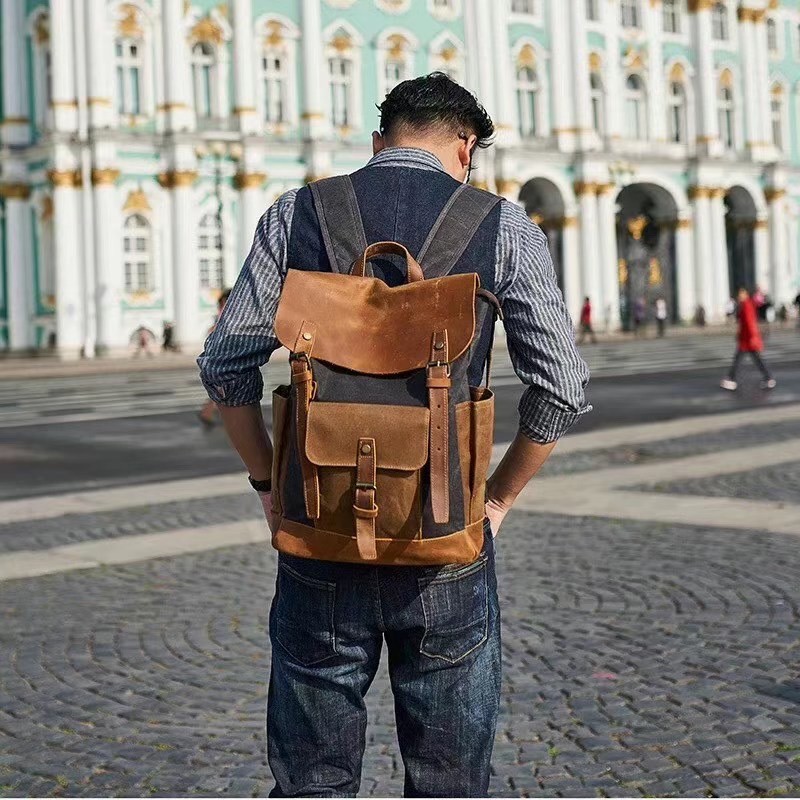 Чоловічий міський рюкзак Jacob графіт - 1 фото