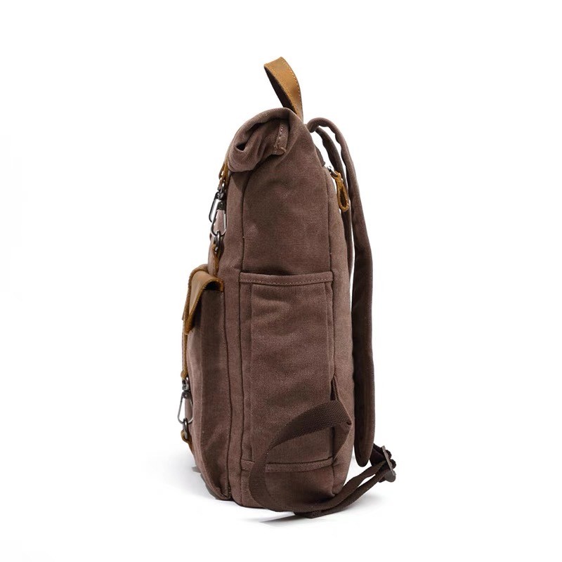 Чоловічий міський рюкзак Fridrich коричневий - 2 фото