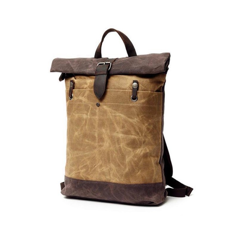 Мужской городской рюкзак Tyler коричневый - 1 фото