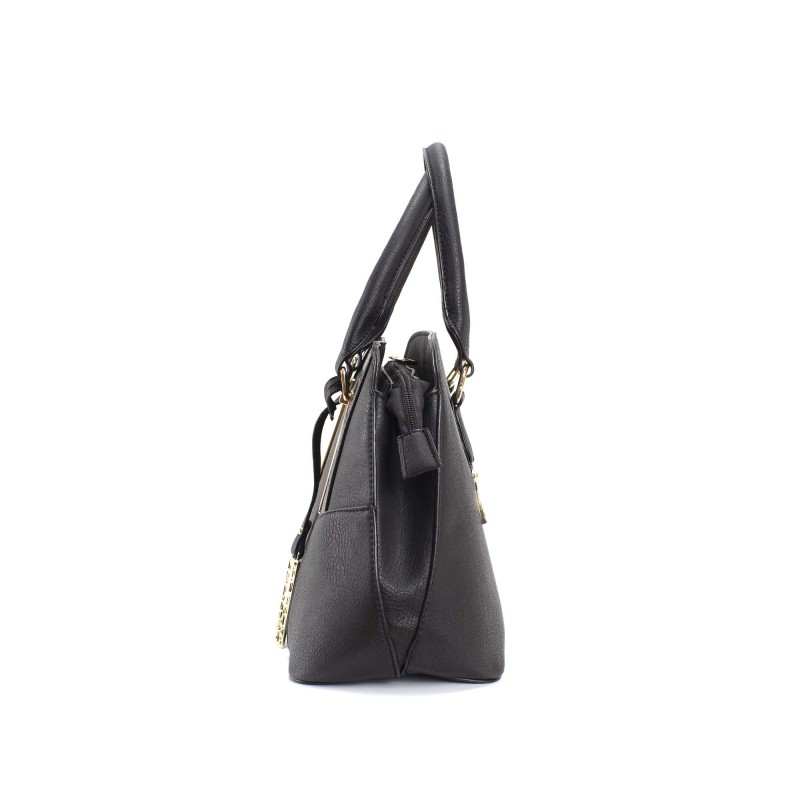 Женская классическая сумка Nancy черная - 2 фото