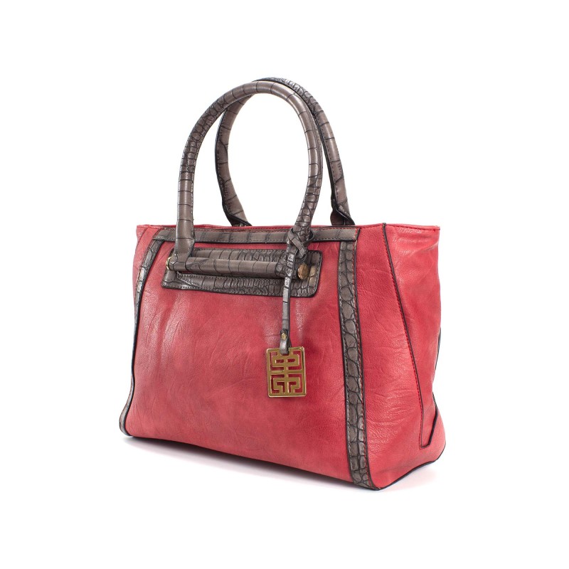 Женская сумка Carmen красная - 2 фото