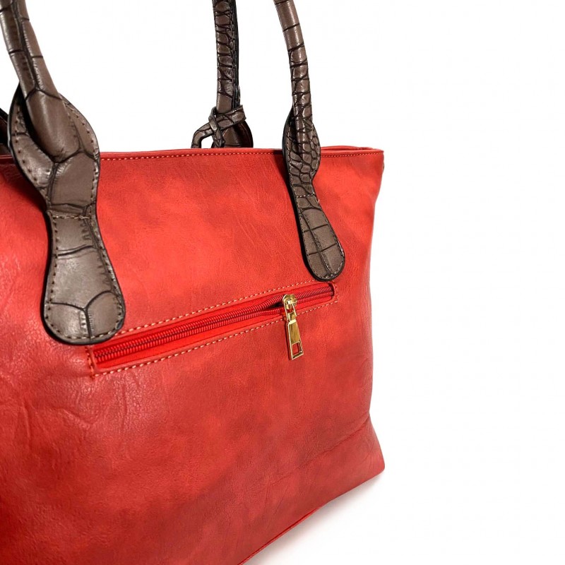 Жіноча сумка Kelly червона - 2 фото