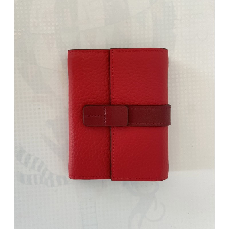 Жіночий шкіряний гаманець Rachel червоний - 9 фото