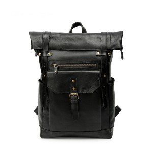 Мужской кожаный рюкзак...