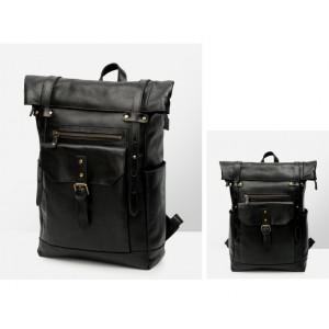Мужской кожаный рюкзак...