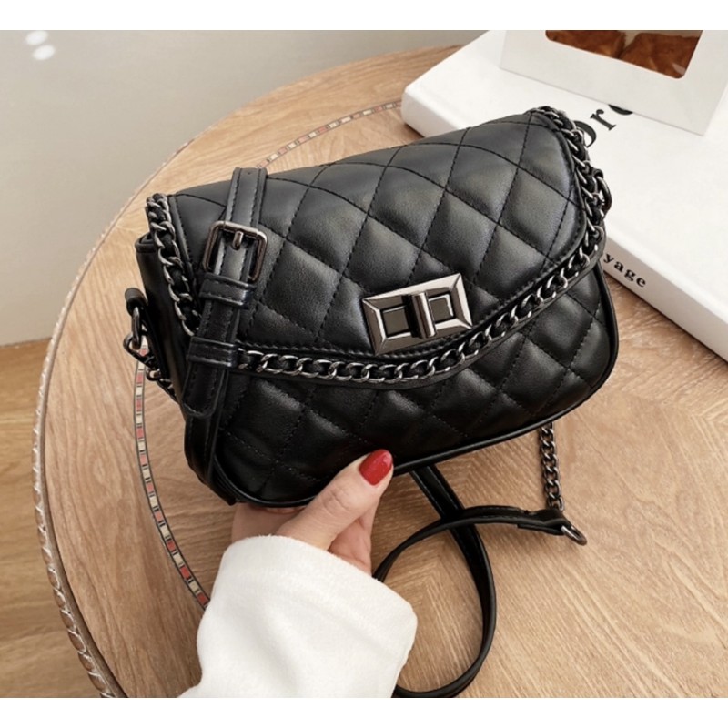 Женская сумка-клатч Beverly черная - 6 фото