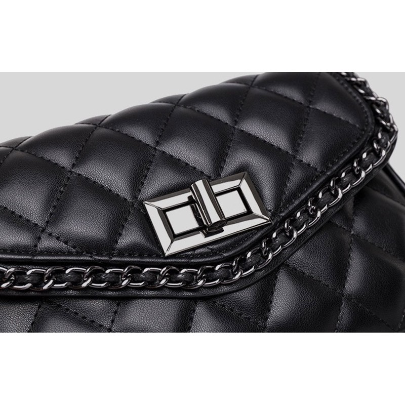 Женская сумка-клатч Beverly черная - 9 фото