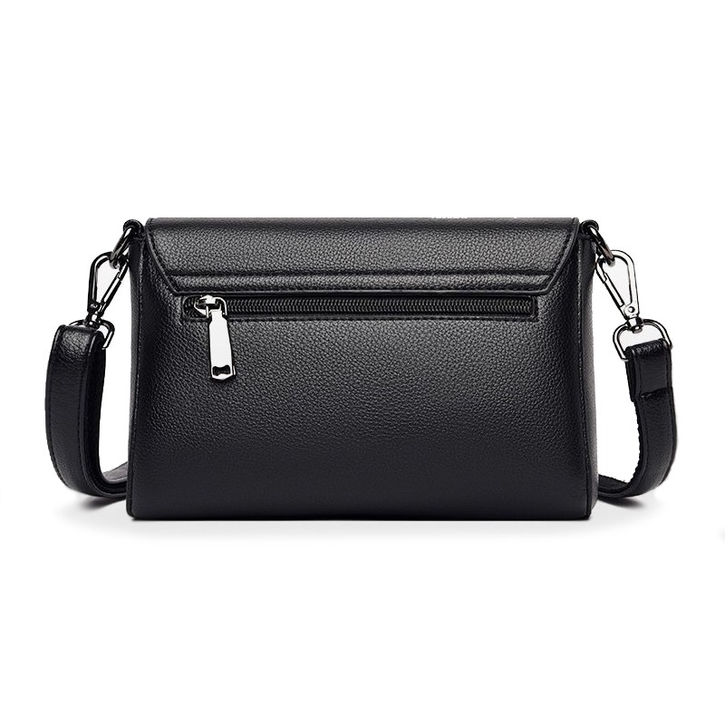 Женская сумка-клатч Janis черная - 3 фото