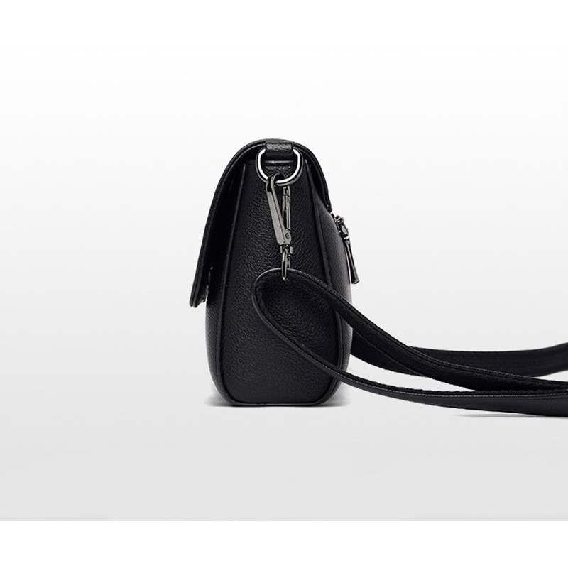 Женская сумка-клатч Janis черная - 5 фото