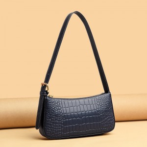 Жіноча шкіряна сумка Ella синя