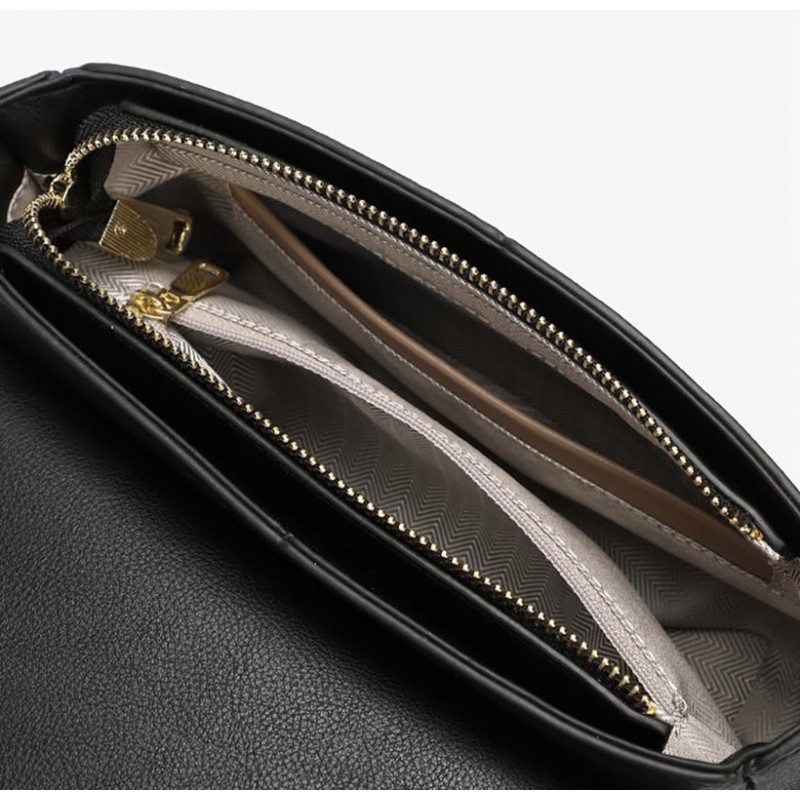Женская сумка клатч Lucy черная - 9 фото