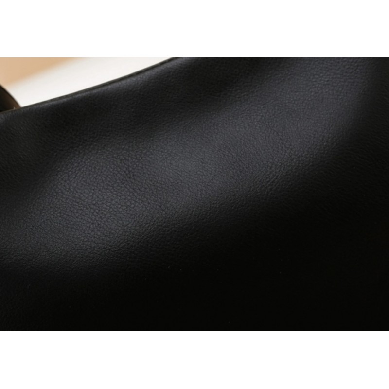 Женская кожаная сумка Julia черная - 8 фото