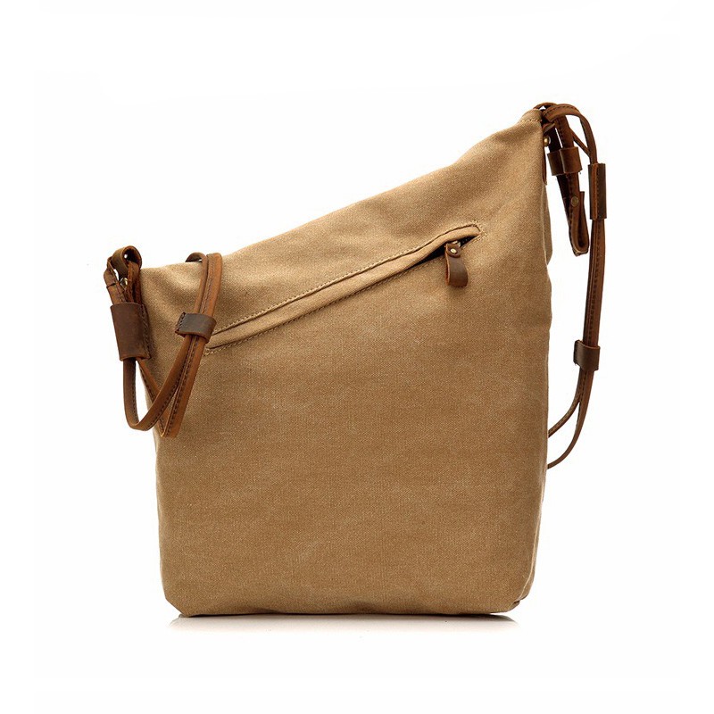 Женская сумка Air через плечо светло-коричневая - 1 фото