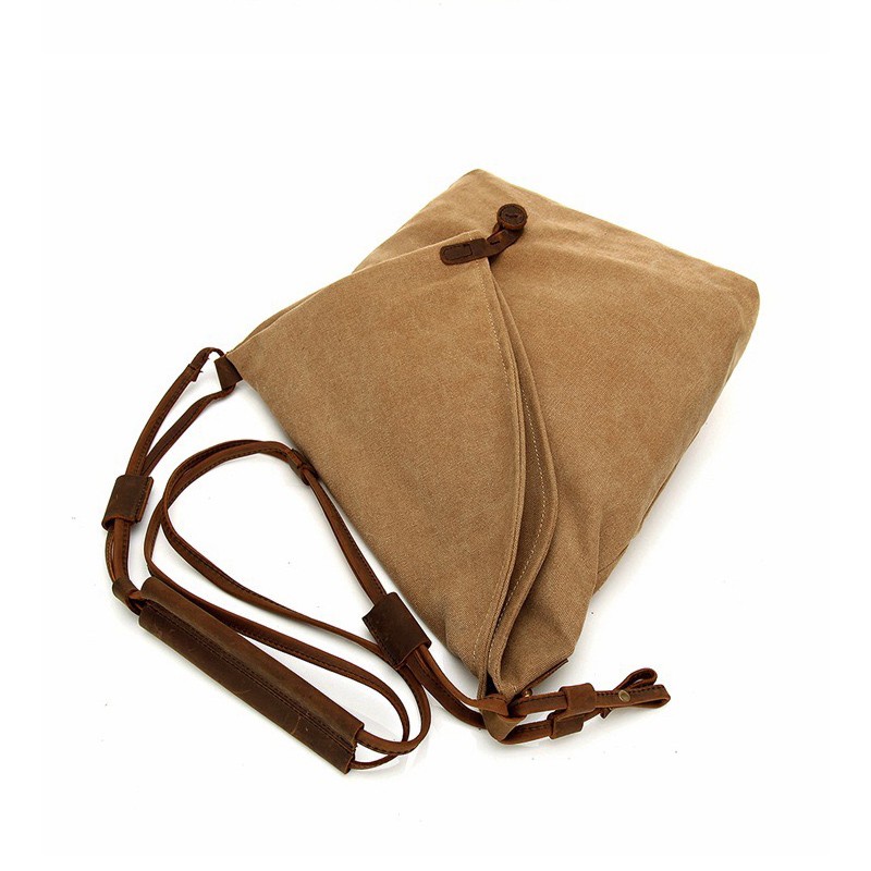 Женская сумка Air через плечо светло-коричневая - 3 фото