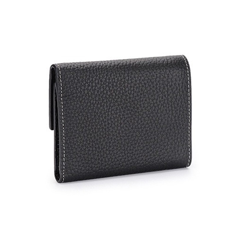 Жіночий шкіряний гаманець Whitney чорний - 6 фото