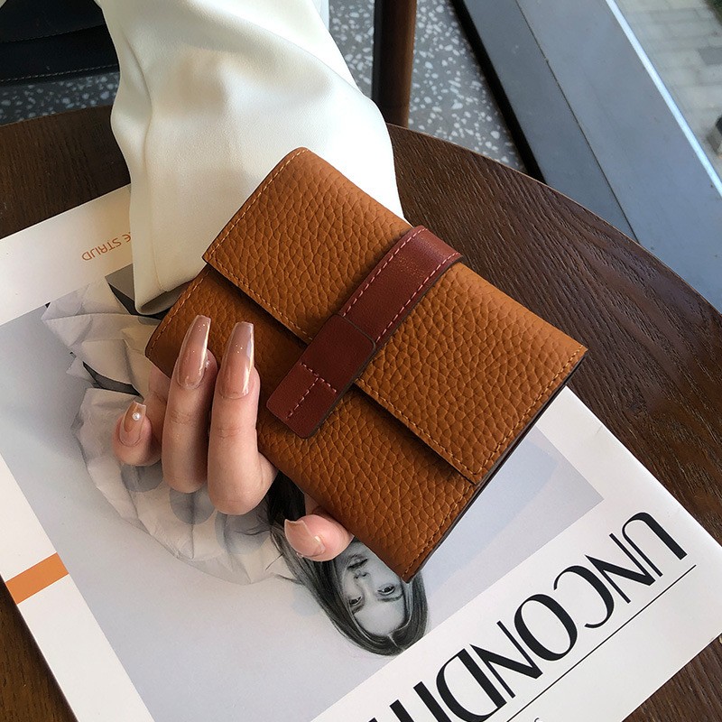 Женский кожаный кошелек Rachel светло-коричневый - 6 фото