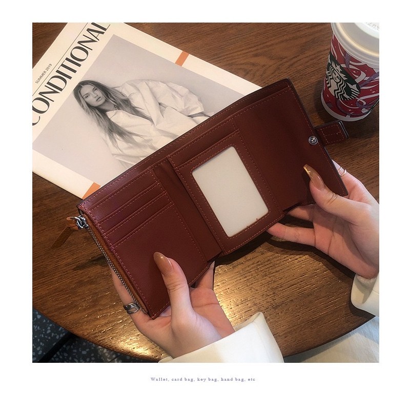 Жіночий шкіряний гаманець Rachel світло-коричневий - 7 фото