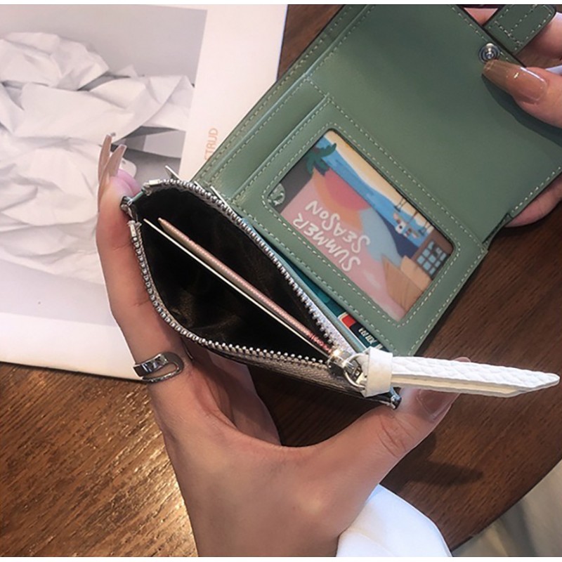 Жіночий шкіряний гаманець Rachel білий - 5 фото