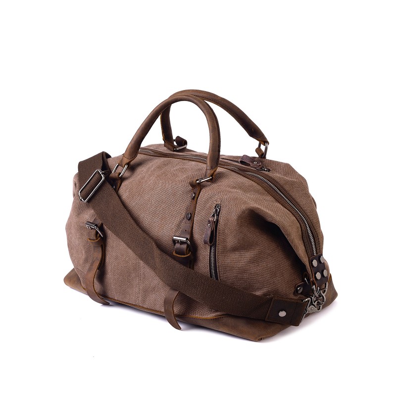 Чоловіча міська сумка Town коричнева - 4 фото