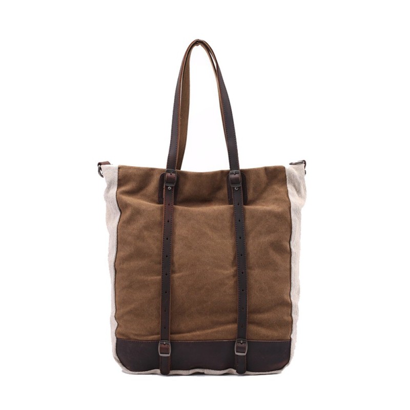 Женская сумка-тоут Acadia коричневая фото