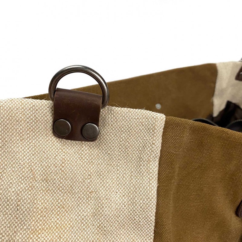 Женская сумка-тоут Acadia коричневая - 6 фото