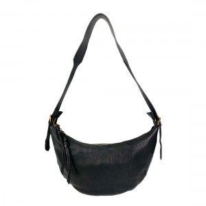 Женская кожаная сумка хобо...